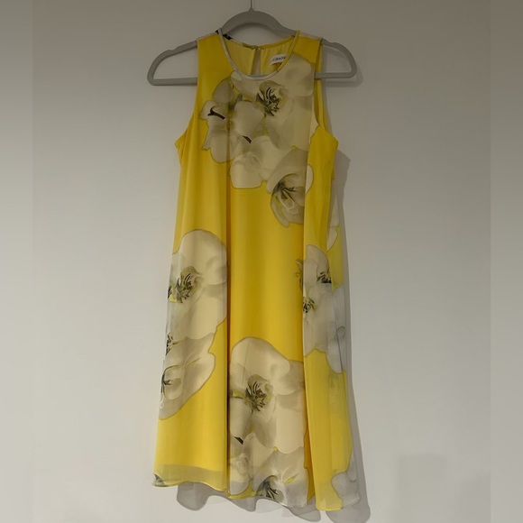 Calvin Klein Dresses & Skirts - Calvin Klein Chiffon Swing Dress